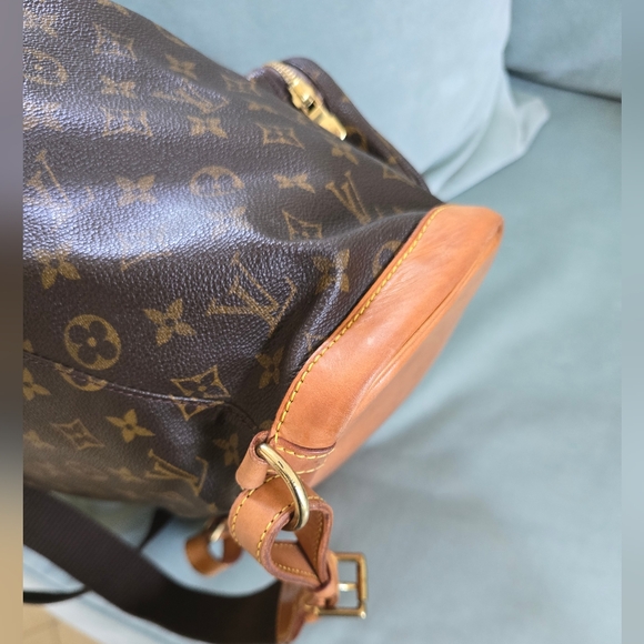 Authentic Louis Vuitton LV BackPack Montsouris GM Brown Monogram - Picture 7 of 16